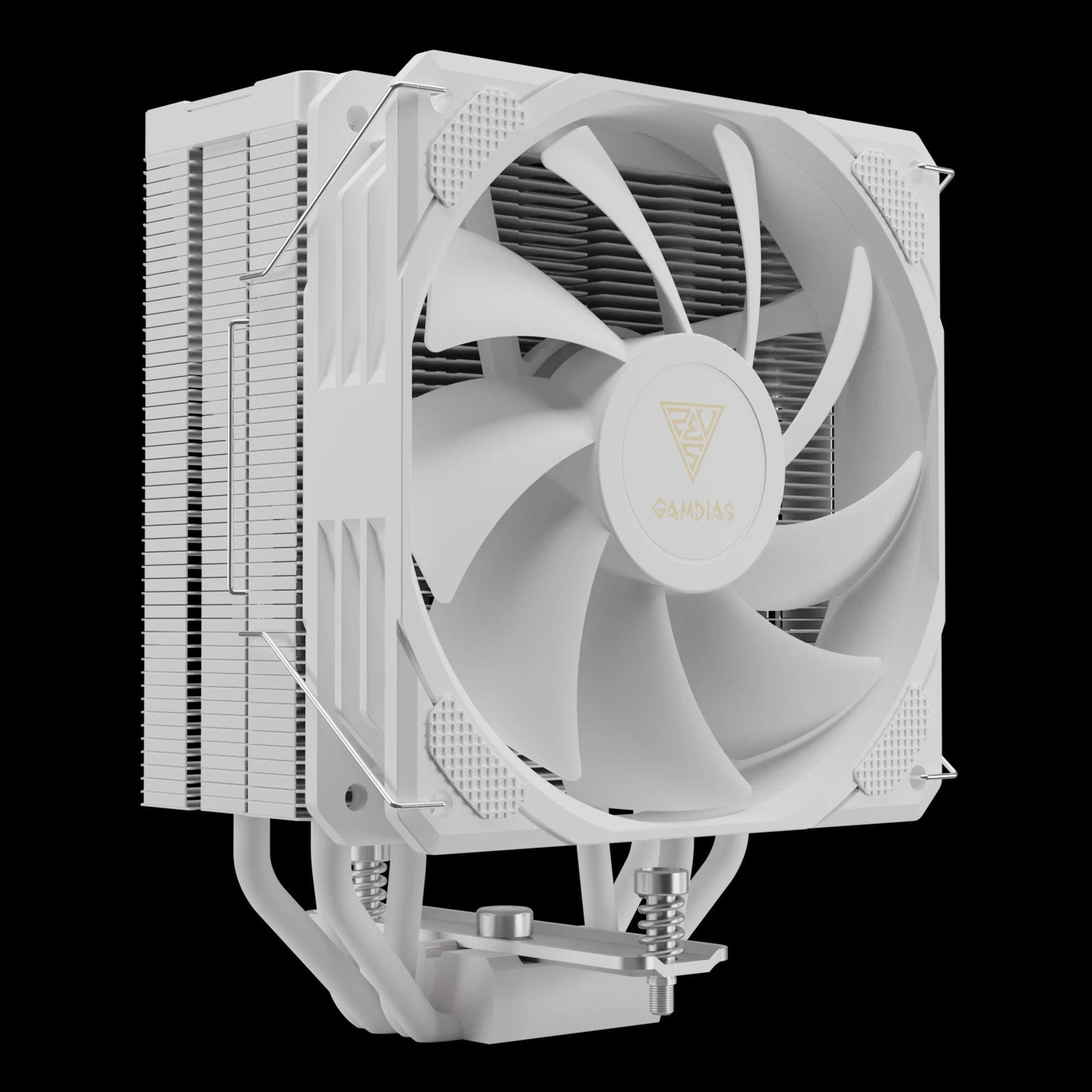 Gamdias охладител CPU Cooler - BOREAS E2 410 White - LGA1700/AM5 - image 1