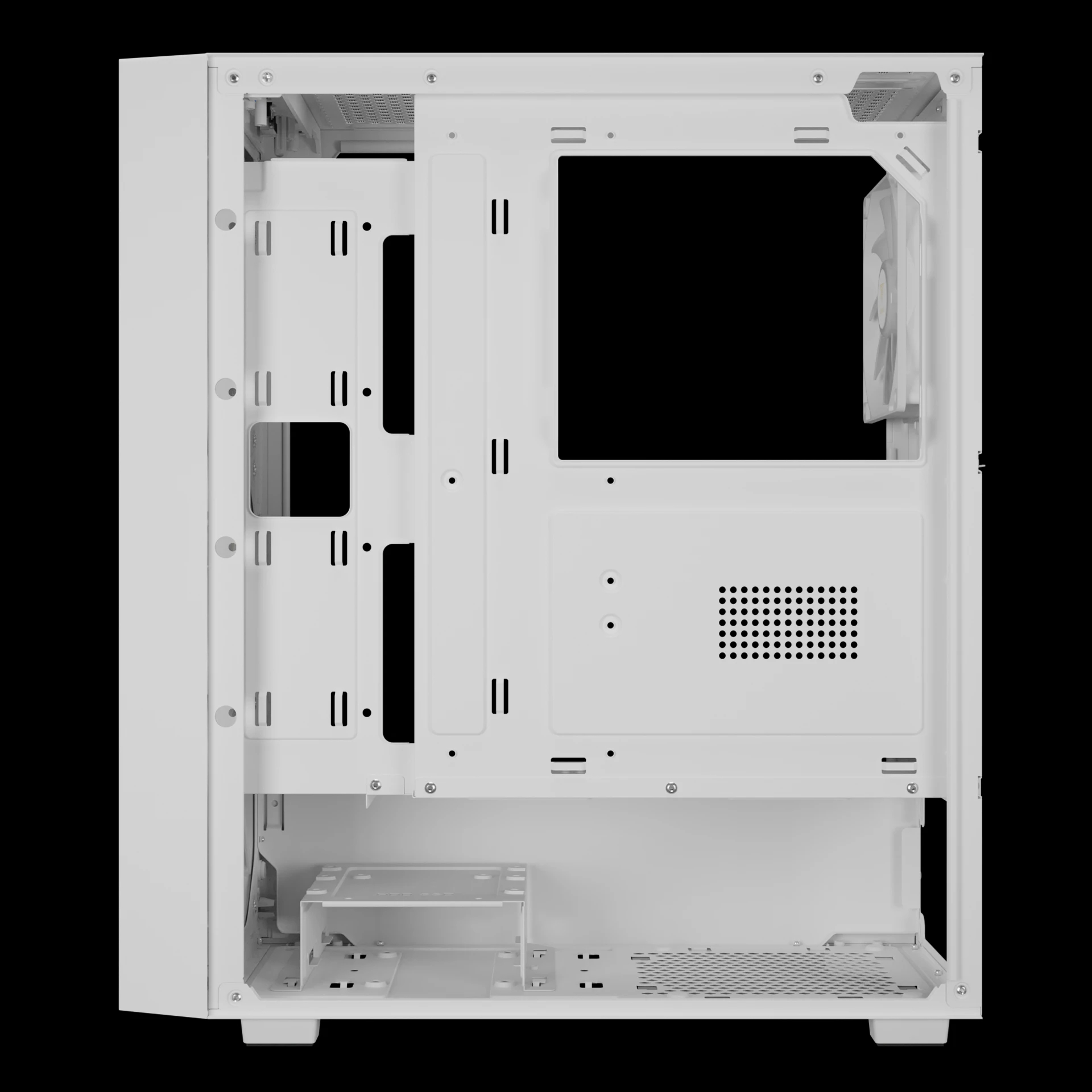 Gamdias кутия Case ATX - AURA GC2 Elite White - Mesh, RGB, Tempered Glass - image 9