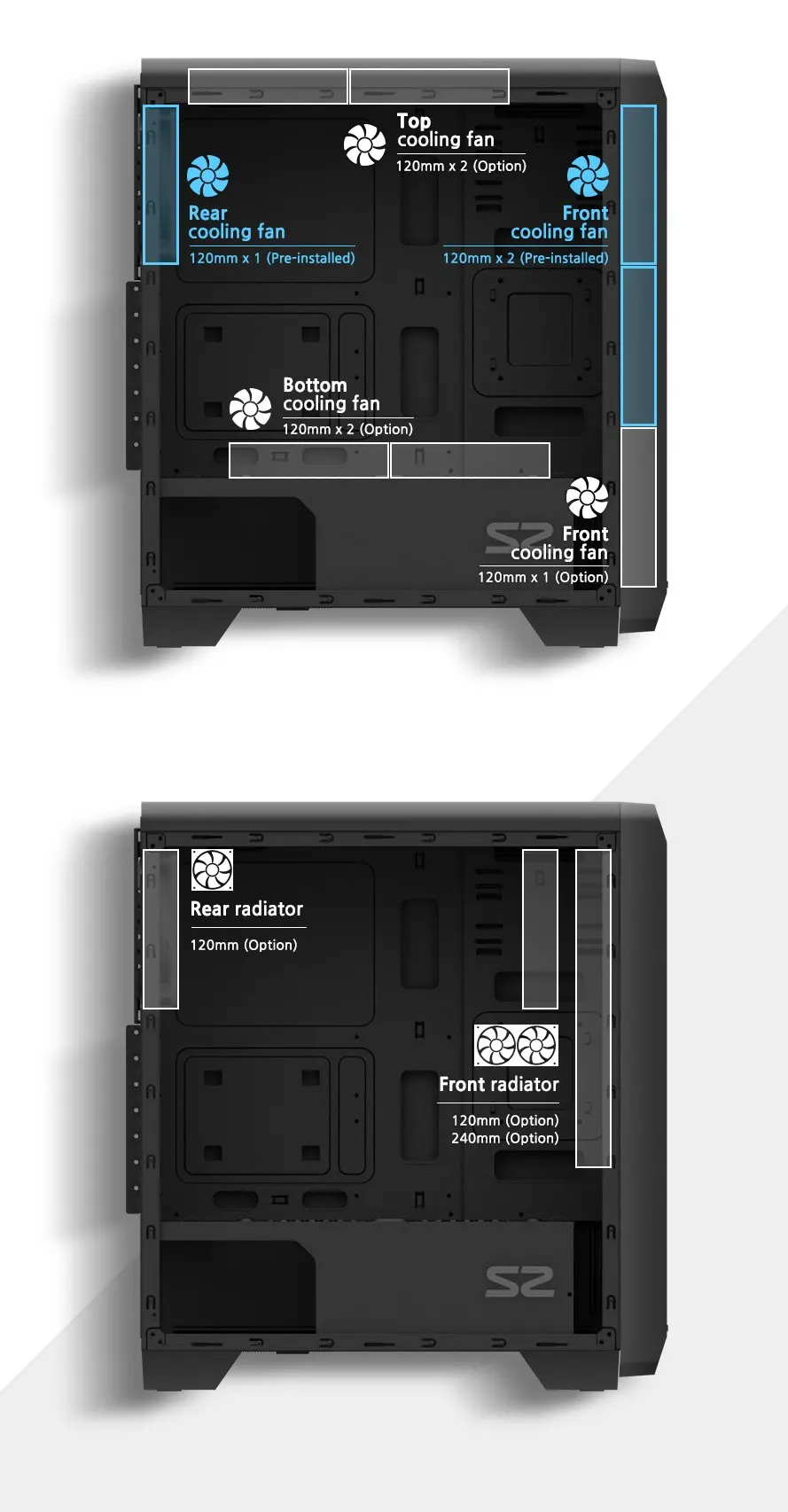 Zalman кутия за компютър Case ATX - ZM-S2 - image 13