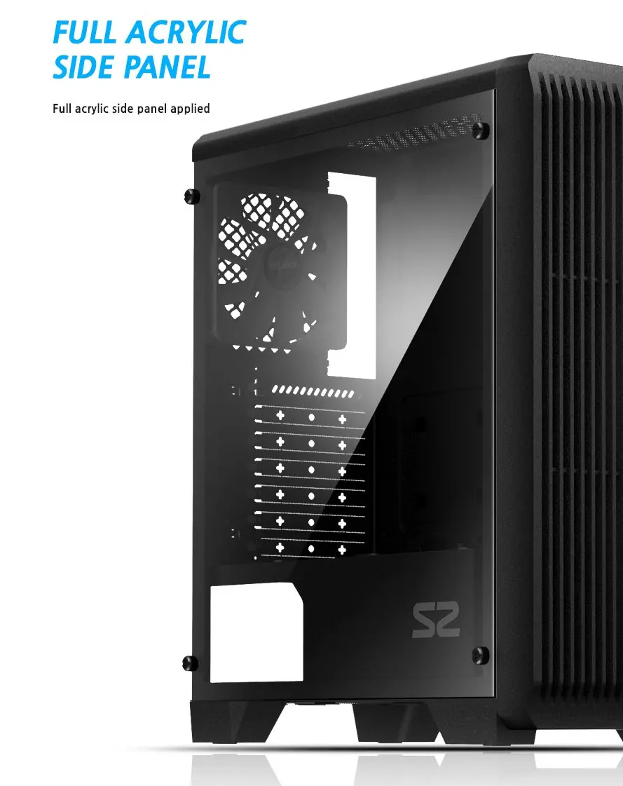 Zalman кутия за компютър Case ATX - ZM-S2 - image 6
