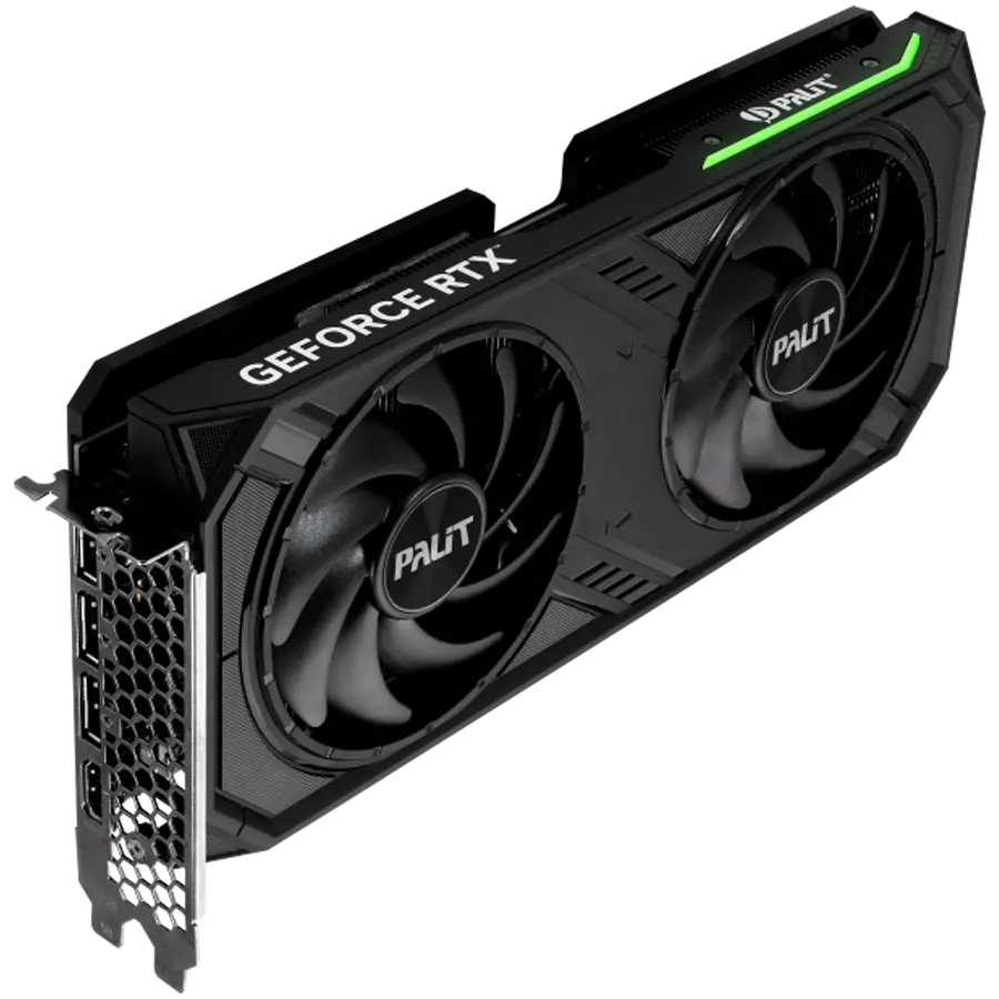 Palit RTX 4070 Super Dual 12GB GDDR6X, 192 bit, 1x HDMI 2.1a, 3x DP 1.4a, 2 Fan, 1x 16-pin Power connector, recommended PSU 750W, NED407S019K9-1043D - image 2