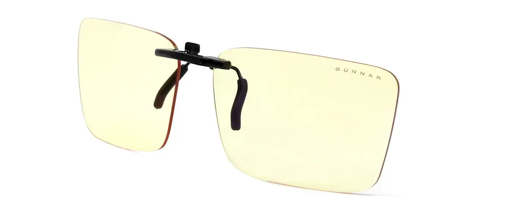 Лещи за очила Gunnar Clip On - Amber Onyx - image 1