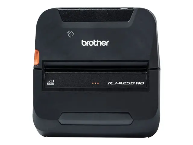 BROTHER RuggedJet RJ-4250WB Label printer direct thermal Roll 113mm 203dpi 127mm/sec USB 2.0 Wi-Fi NFC Bluetooth 4.2