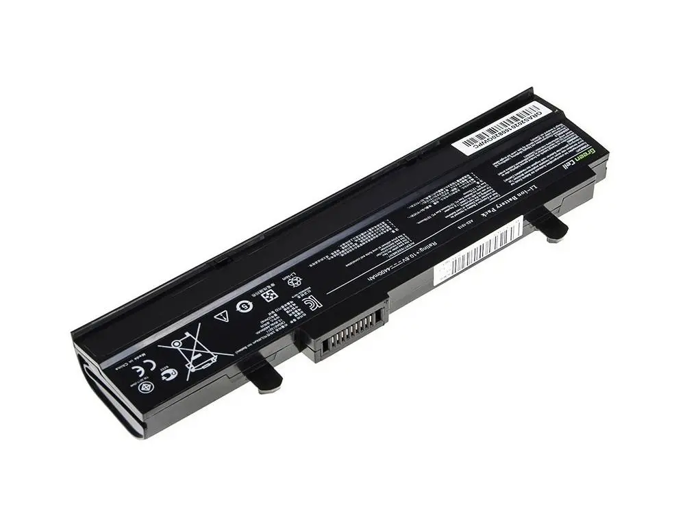 Батерия  за лаптоп GREEN CELL, Asus Eee-PC 1015 1215 1215N 1215B, 11.1V, 4400mAh, Черен - image 1