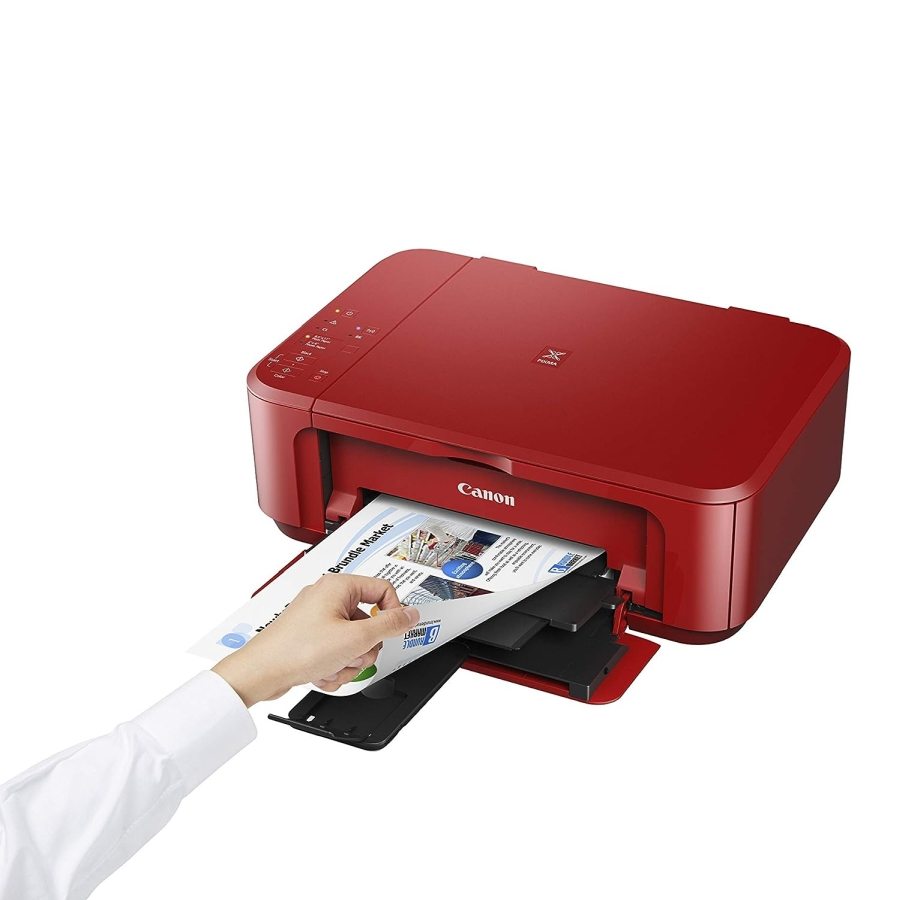 Мастилоструйно многофункционално устройство, Canon PIXMA MG3650S All-In-One, Red - image 3