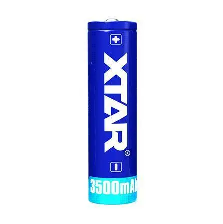 Акумулаторна батерия XTAR за фенери 18650 със защита , 3500mAh, Li-ion