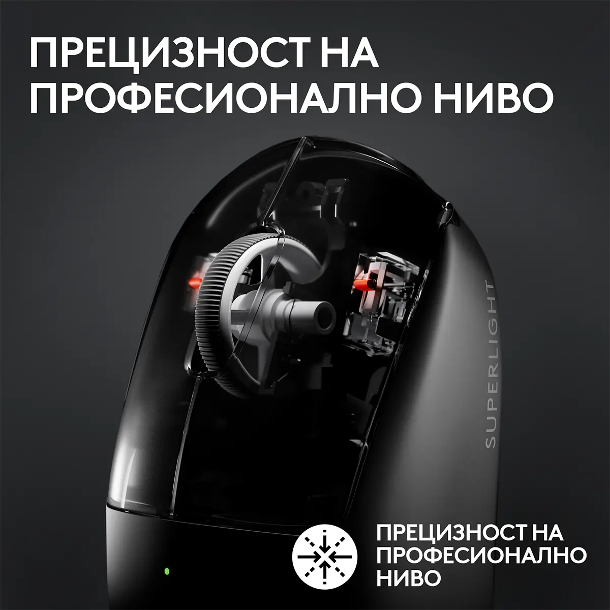 Мишка, Logitech G PRO X SUPERLIGHT 2 LIGHTSPEED Gaming Mouse - WHITE - 2.4GHZ - N/A - EER2-933 - #933 - image 1