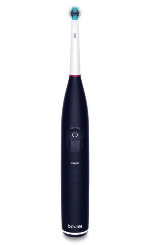 Електрическа четка за зъби, Beurer TB 50 Electric toothbrush; Integr. pressure sensor; 3 cleaning programs; 45 days Battery life; 2-min timer; Oscillating, pulsating, brushing technology; Incl. charger, USB cable with adapter, storage box & CBH; black - image 1