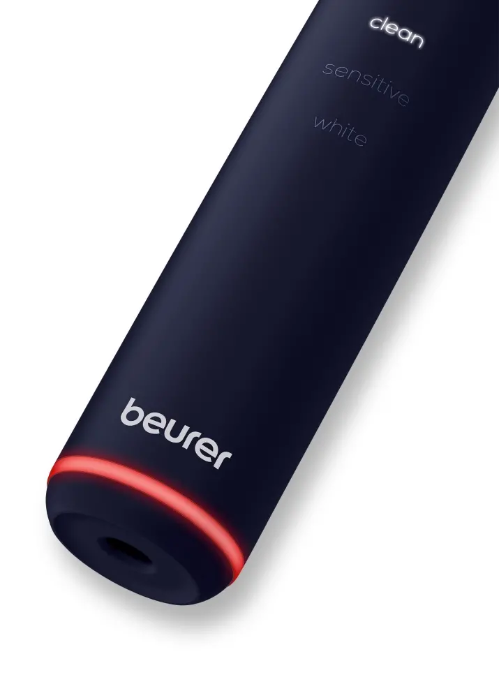 Електрическа четка за зъби, Beurer TB 50 Electric toothbrush; Integr. pressure sensor; 3 cleaning programs; 45 days Battery life; 2-min timer; Oscillating, pulsating, brushing technology; Incl. charger, USB cable with adapter, storage box & CBH; black - image 3