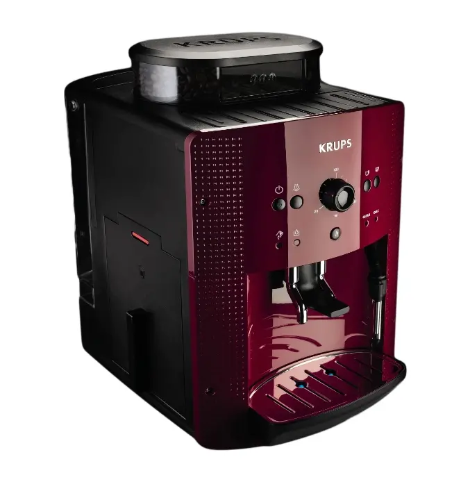 Кафеавтомат, Krups EA810770, Essential Espresso, Compact Thermoblock, Manual Red - image 1