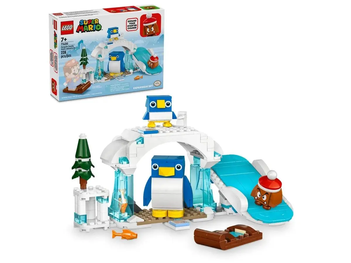 LEGO Super Mario - Penguin Family Snow Adventure Expansion Set -71430 - image 1