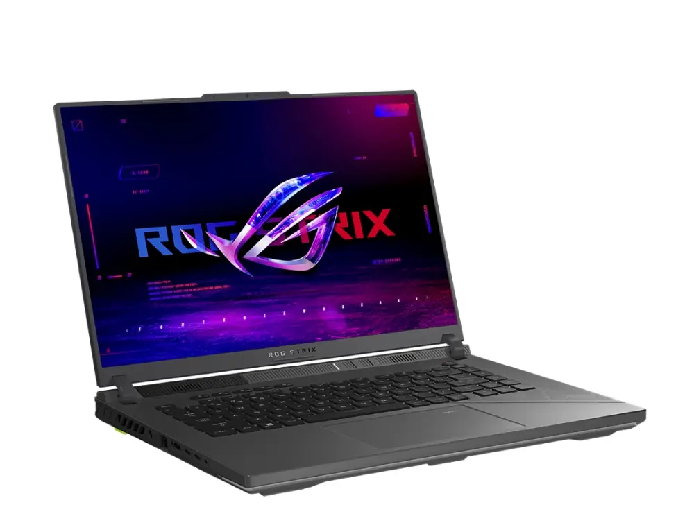 Лаптоп, Asus Strix G16 G614JIR-N4084 ,Intel  i9 14900HX 2.2 GHz (36MB Cache, up to 5.8 GHz, 24 cores, 32 Threads) ,16"QHD+ 16:10 (2560 x 1600) 240 Hz,16GB DDR5 ,1TB , RTX 4070  8GB GDDR6,Wi-Fi 6(802.11ax) ,Backlit Chiclet Keyboard 1-Zone RGB,NO OS,Eclipse Gray - image 2