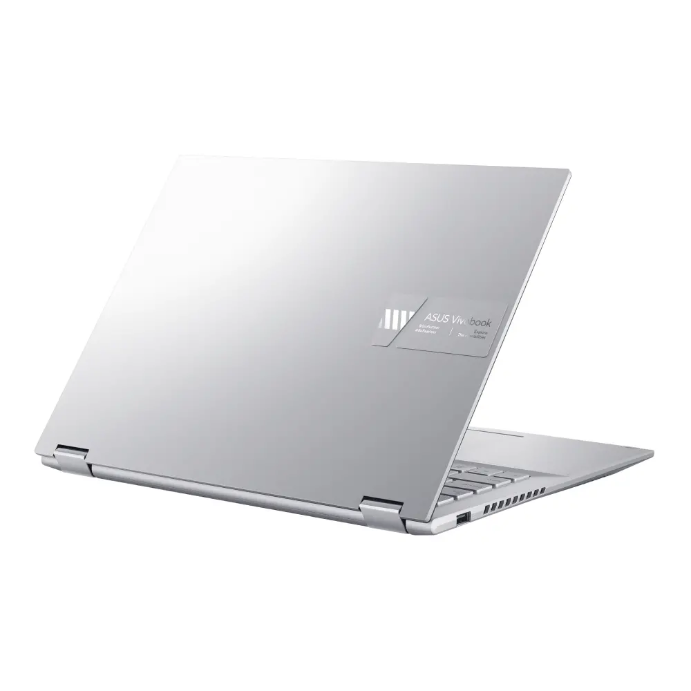 Лаптоп, Asus Vivobook S Flip OLED TP3402VA-KN310W,Intel i5-13500H,14"OLED, 2.8K (2880 x 1800) Touch, DDR4 16GB,512 GB SSD, Windows 11 Home, Silver - image 3