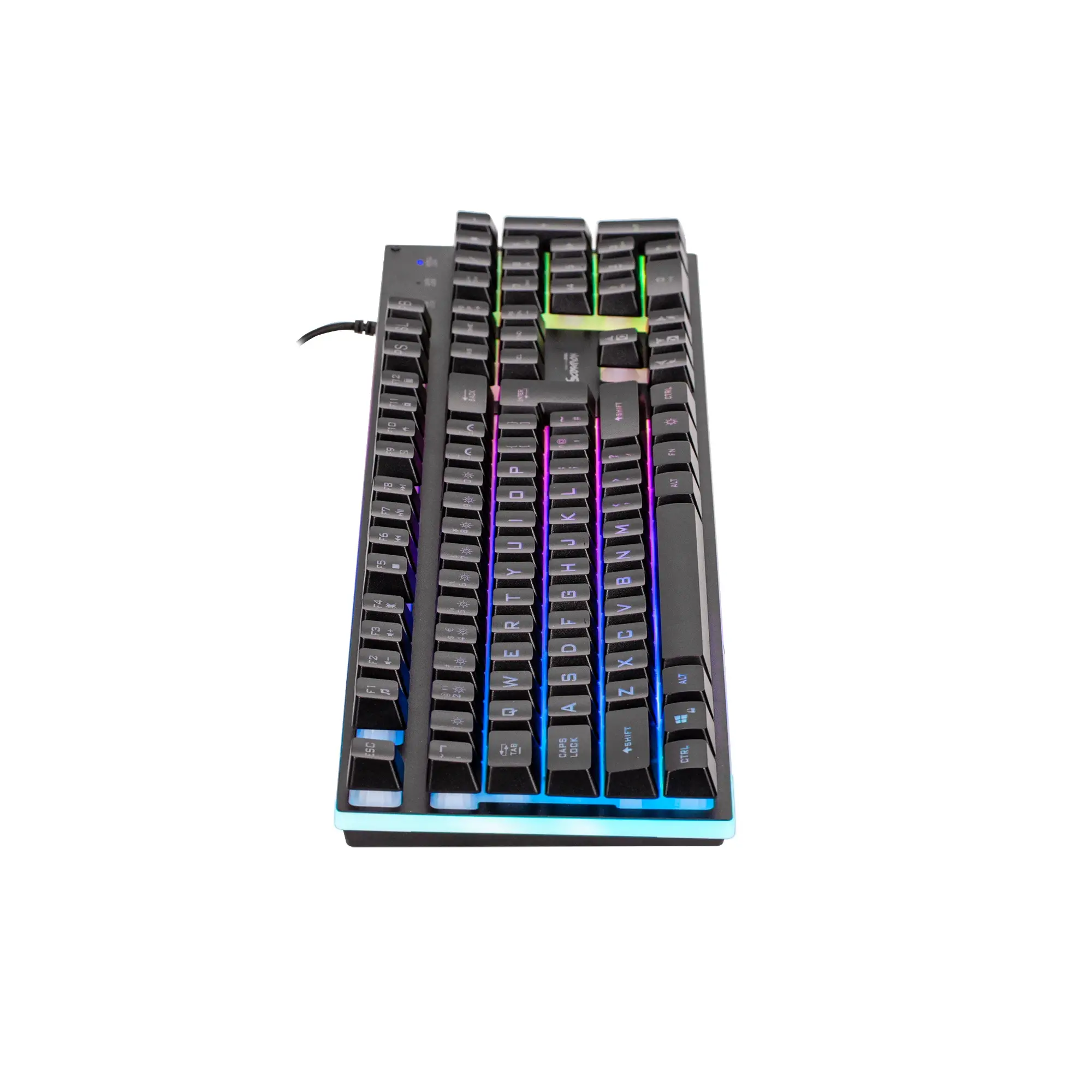 Marvo геймърска клавиатура Gaming Keyboard  104 keys - K604 - RGB - image 3