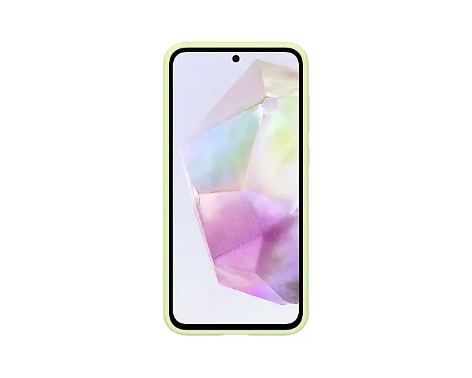 Калъф, Samsung A35 Card Slot Case Lime - image 1