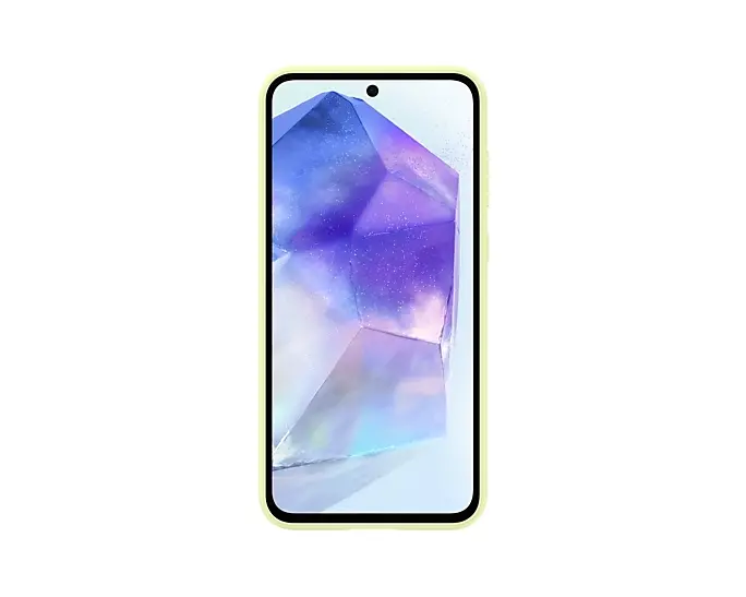 Калъф, Samsung A55 Silicone Case Lime - image 1