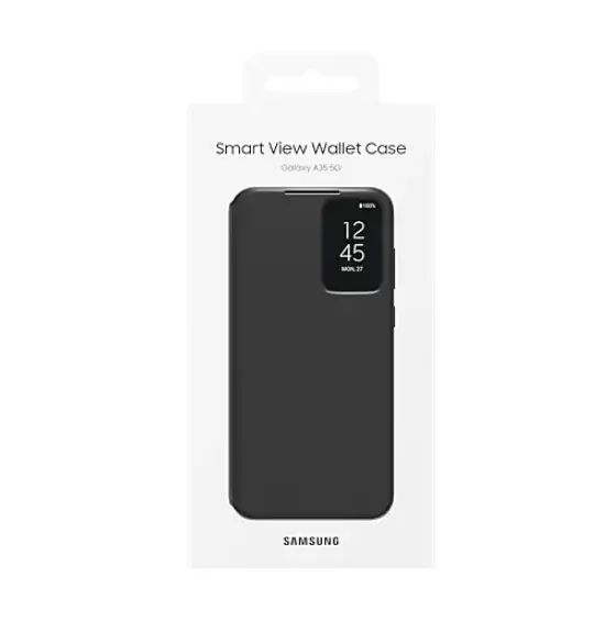 Калъф, Samsung A35 Smart View Wallet Case Black - image 5