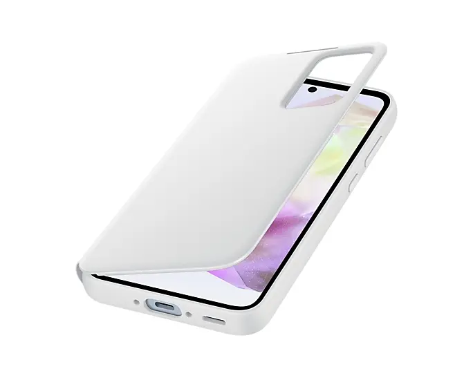 Калъф, Samsung A35 Smart View Wallet Case White - image 3