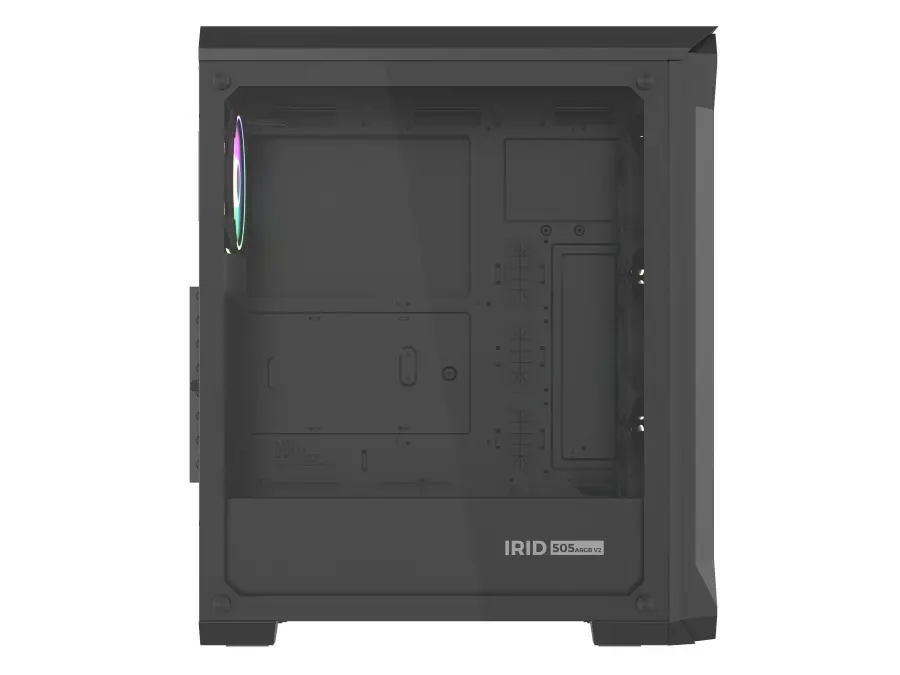 Кутия за компютър, Genesis Gaming PC Case IRID 505 ARGB V2 Midi Tower Window Black - image 10