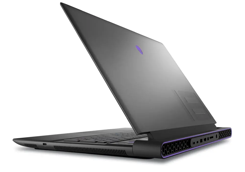 Лаптоп, Dell Alienware m18 R2, Intel Core i7 14650HX (16-Core, 30MB L3 Cache, up to 5.2GHz), 18" QHD+ (2560x1600) 165Hz, 3ms, FHD IR Cam, 32 GB: 2x16 GB, DDR5, 5600 MT/s, 1TB, M.2, PCIe NVMe SSD, RTX 4060 8GB GDDR6, Wifi 7 Ready, BT, Win11 Pro, Dark Metallic - image 5