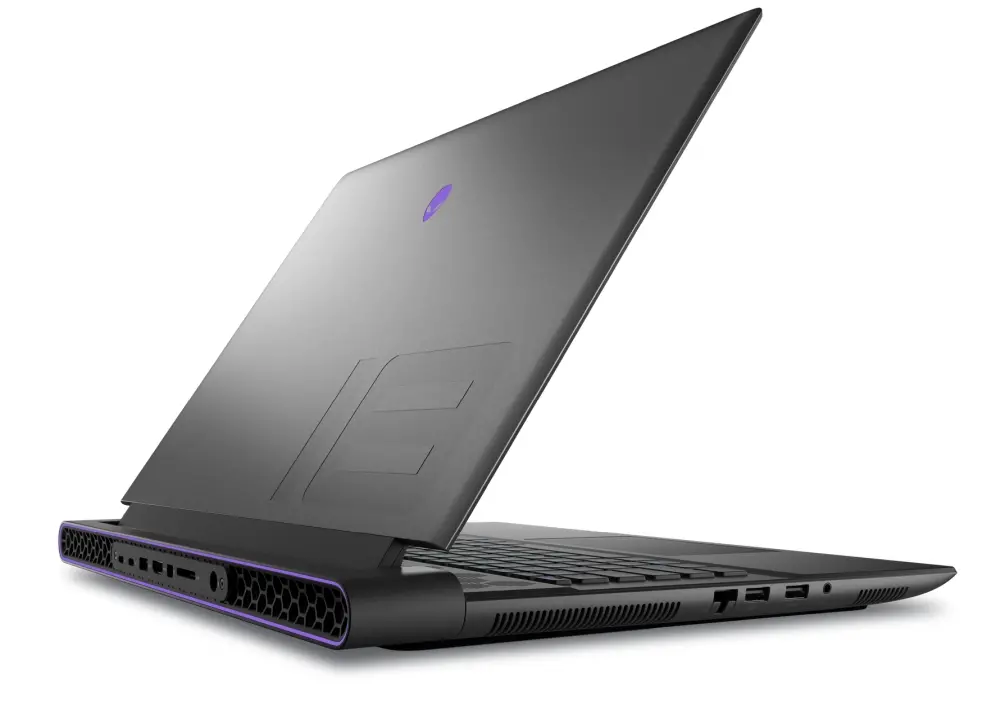 Лаптоп, Dell Alienware m18 R2, Intel Core i7 14700HX (20-Core, 33MB L3 Cache, up to 5.5GHz), 18" QHD+ (2560x1600) 165Hz, 3ms, FHD IR Cam, 32 GB: 2x16 GB, DDR5, 5600 MT/s, 1TB, M.2, PCIe NVMe SSD, RTX 4070 8GB GDDR6, Wifi 7 , BT, Win11 Pro, Dark Metallic Moon - image 4