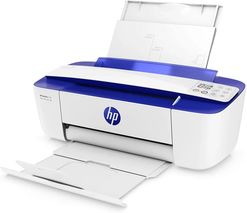 Мастилоструйно многофункционално устройство, HP DeskJet 3760 All-in-One Printer - image 3