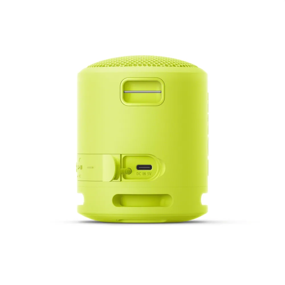 Тонколони, Sony SRS-XB13 Portable Wireless Speaker with Bluetooth, lemon yellow - image 3