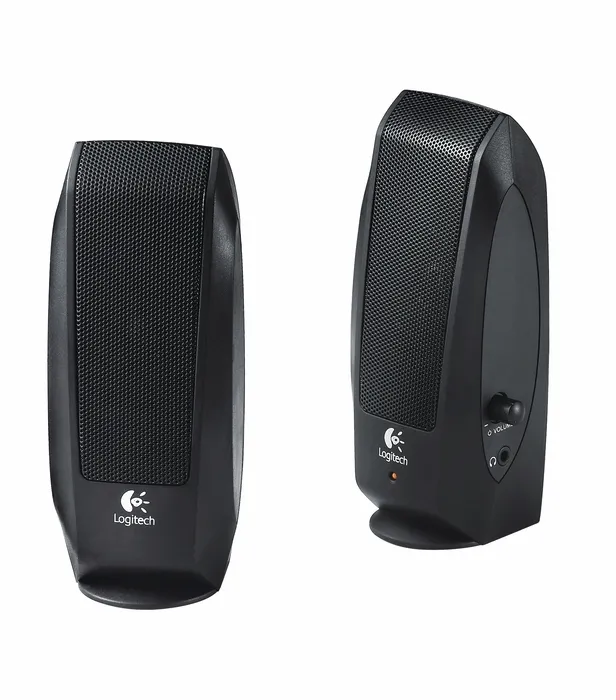 Тонколони, Logitech S120 Black 2.0 Speaker System, OEM - image 3