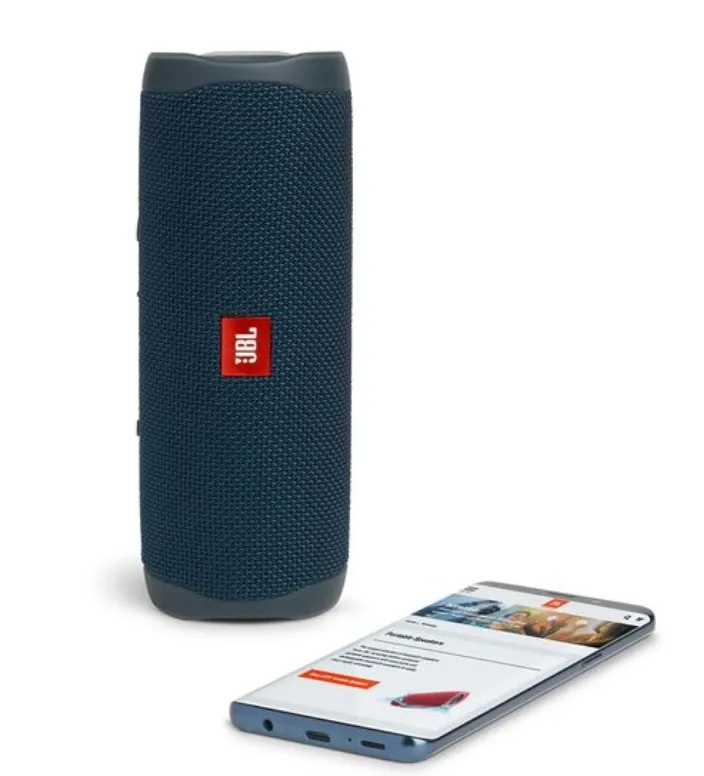 Тонколони, JBL FLIP5 BLU waterproof portable Bluetooth speaker - image 5
