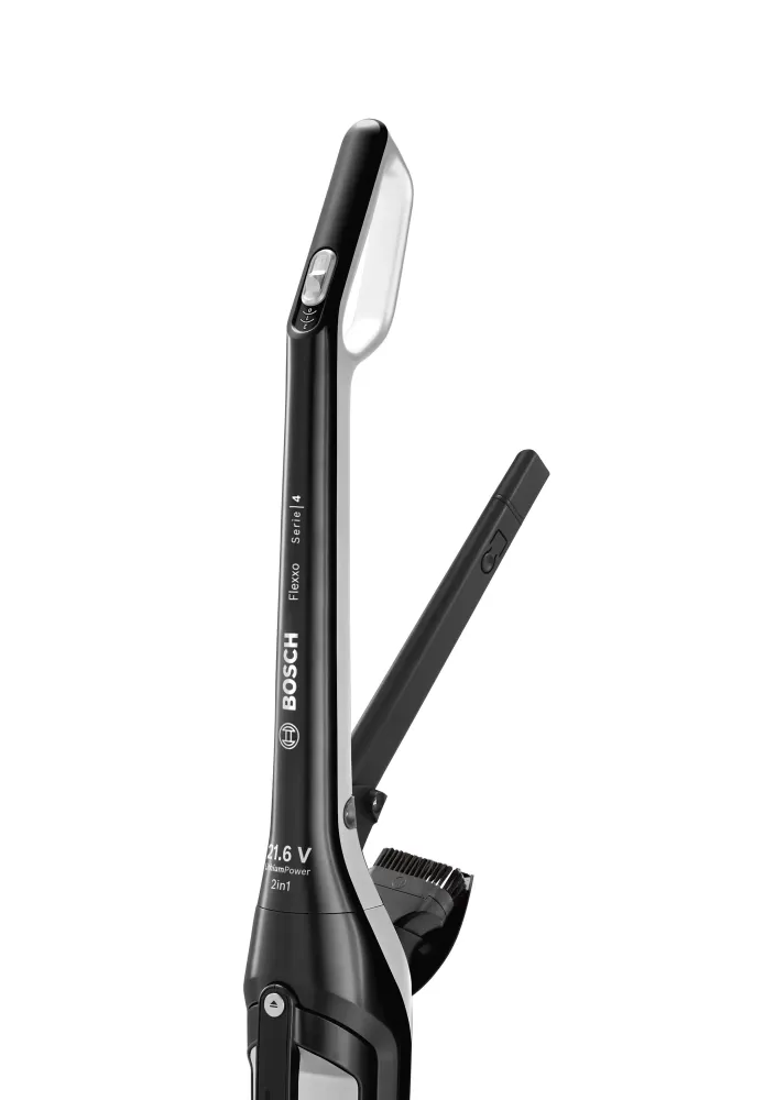 Прахосмукачка, Bosch BBH32101, Cordless Handstick Vacuum cleaner 2 in 1 Flexxo, Serie 4, 21.6V, built-in accessories, black - image 8