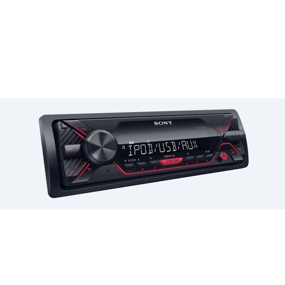 Рисийвър, Sony DSX-A210UI In-car Media Receiver with USB, Red illumination - image 1