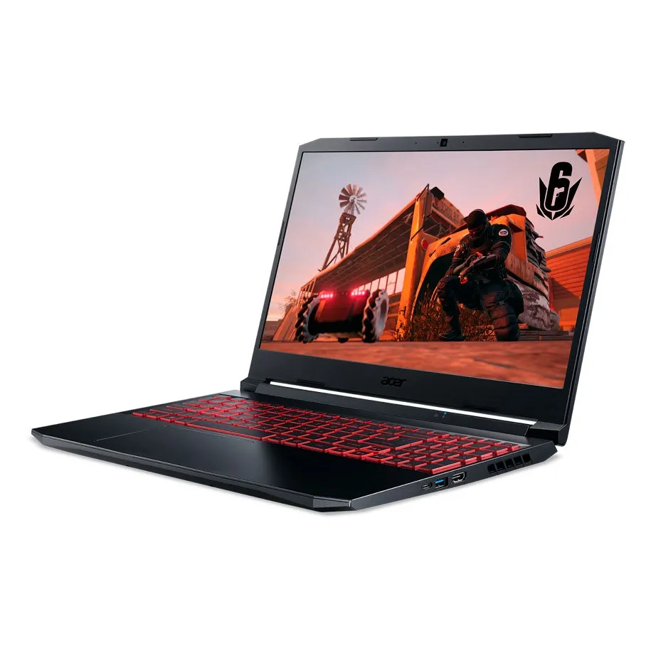 Лаптоп, Acer Nitro 5, AN515-56-54EA, i5-11300H (up to 4.40GHz, 8MB), 15.6" FHD (1920x1080) IPS 144Hz, HD Cam, 8GB DDR4 3200 Mhz, 512GB SSD PCIe, M.2 PCIe free, HDD upgrade kit, GeForce GTX 1650 4GB DDR6, Intel Killer Wi-Fi 6 AX1650i, BT 5.2, Backlit Kbd, No OS - image 2
