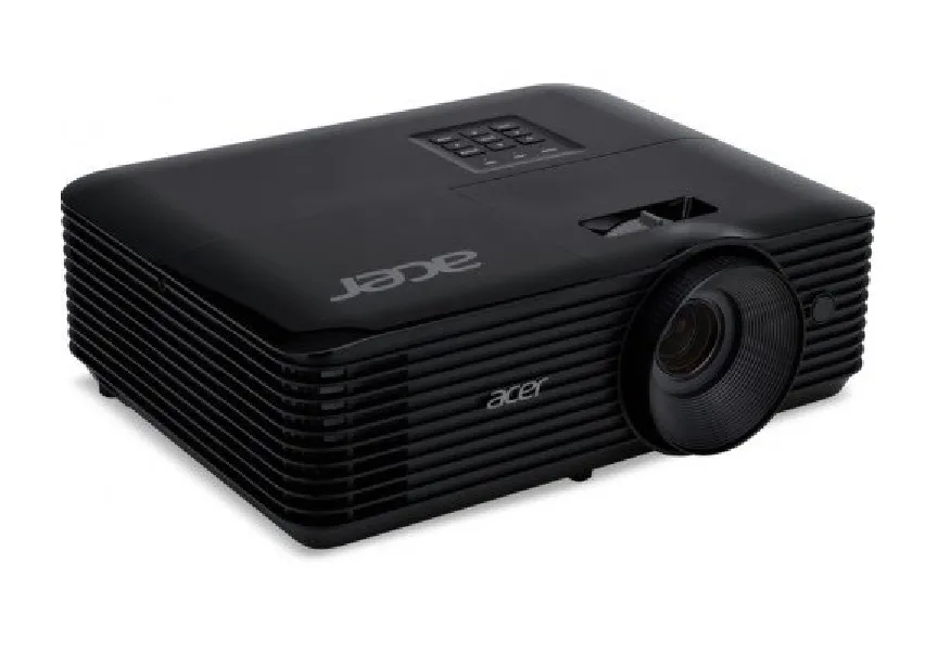 Мултимедиен проектор, Acer Projector X1228H, DLP, XGA (1024x768), 4800 ANSI Lm, 20 000:1, 3D, Auto keystone, HDMI, VGA in/out, RCA, RS232, Audio in/out, DC Out (5V/1A), 3W Speaker, 2.7kg, Black - image 1