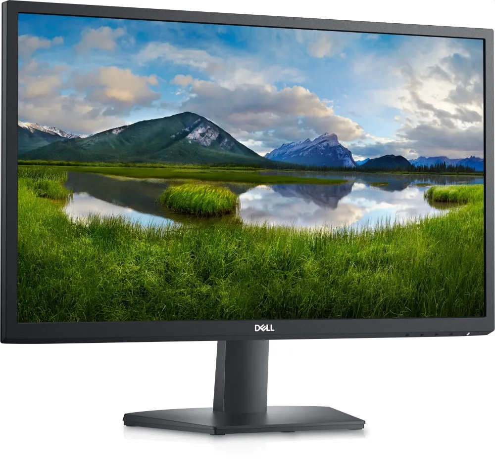 Монитор, Dell SE2422H, 23.8" LED, VA Anti-Glare, FullHD 1920x1080, 75 Hz, 5ms, 3000:1 DCR, 250 cd/m2, AMD FreeSync, ComfortView, HDMI, VGA, Tilt, Black - image 1