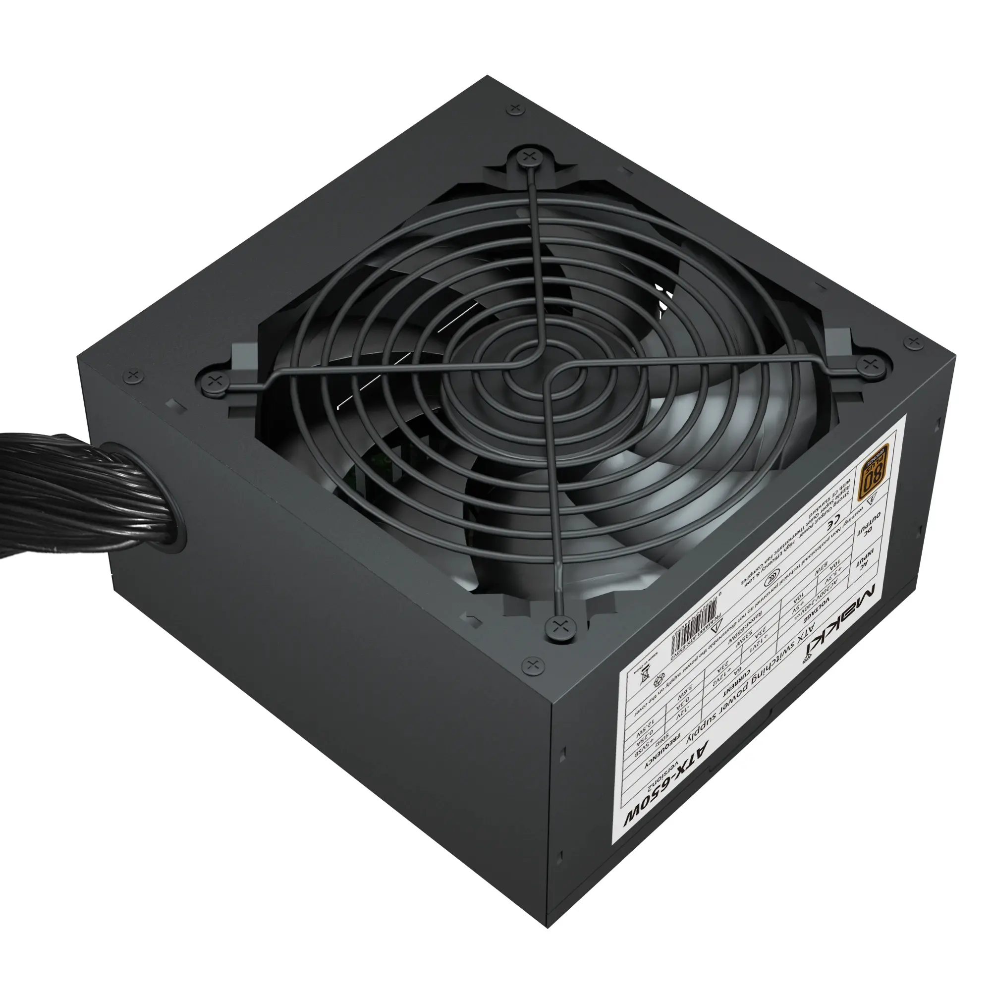 Makki захранване PSU 650W Bronze Version 2 - MAKKI-ATX-650V2 - image 4