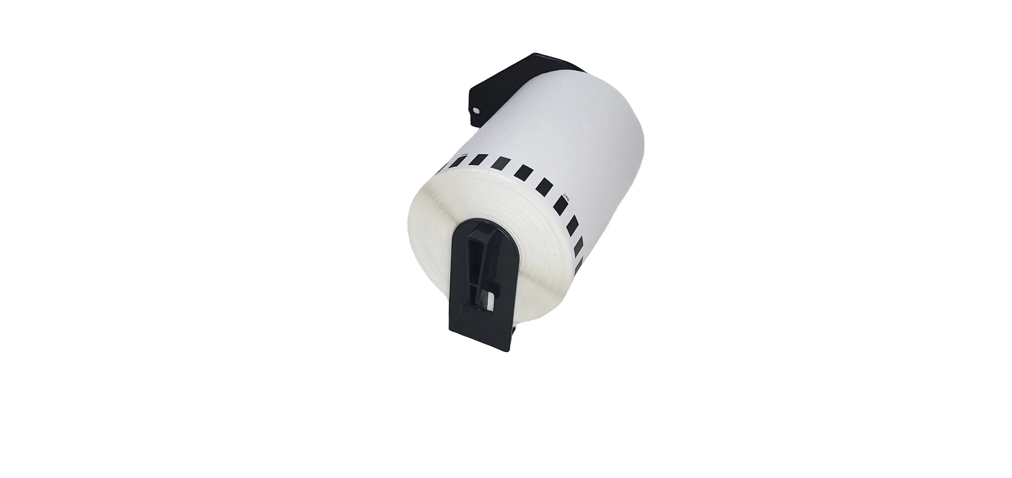 Makki съвместими етикети Brother DK-22246 - White Continuous Length Paper Tape 103mm x 30.48m, Black on White - MK-DK-22246 - image 2