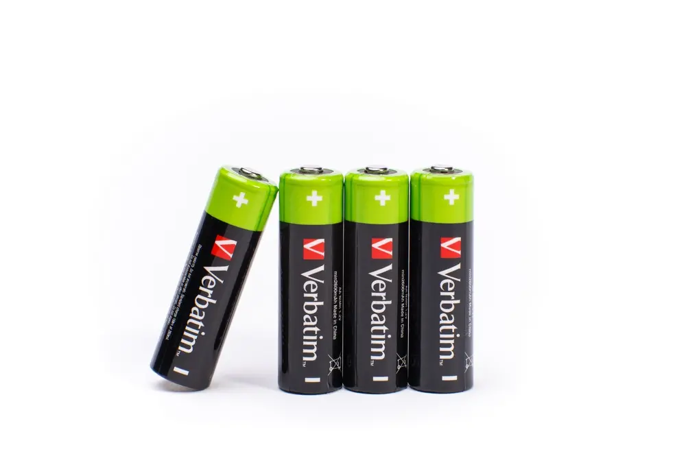 Батерия, Verbatim RECHARGEABLE BATTERY AA 4 PACK / HR6 - image 1