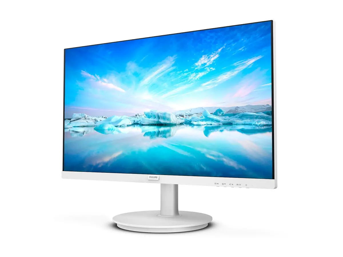 Монитор, Philips 241V8AW, 23.8" IPS WLED, 1920x1080@75Hz, 4ms GtG, 250cd m/2, 1000:1, Mega Infinity DCR, Adaptive Sync, FlickerFree, Low Blue Mode, 2Wx2, Tilt, D-SUB, HDMI, White - image 2