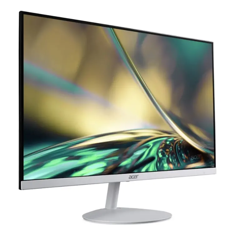 Монитор, Acer SA272Ewmix 27" IPS Wide, LED, ZeroFrame, FHD 1920x1080, FreeSync, AG, 1ms (VRB), 100Hz, Ultra-thin, 100M:1, 250 cd/m2, VGA, HDMI, Audio In/Out, Speaker, Tilt, Bluelight shield, Flicker-Less, Acer Display Widget, Kensington Security, VESA, White - image 1