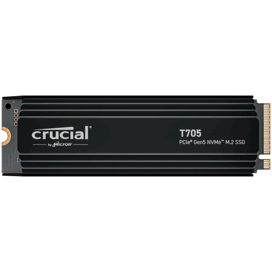 Crucial T705 1TB PCIe Gen5 NVMe M.2 SSD