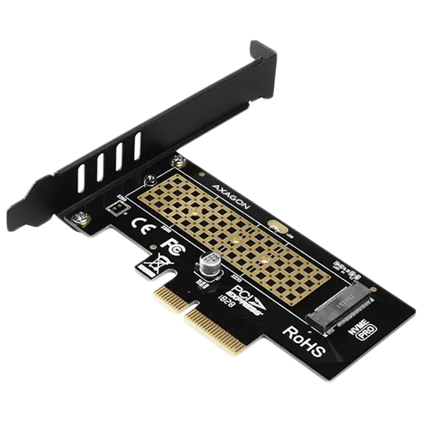 AXAGON PCEM2-N PCI-E 3.0 4x - M.2 SSD NVMe, up to 80mm SSD - image 1