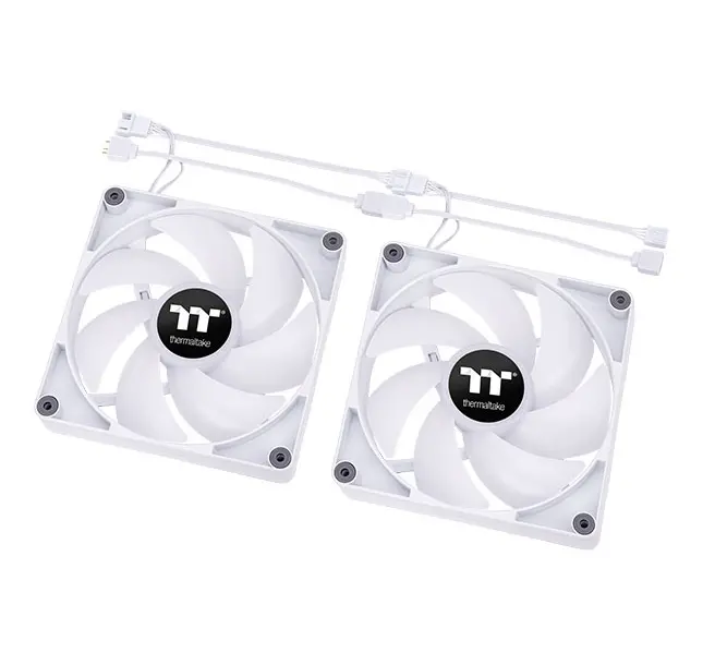 Вентилатор, Thermaltake CT140 ARGB Sync PC Cooling Fan 2 Pack White - image 2