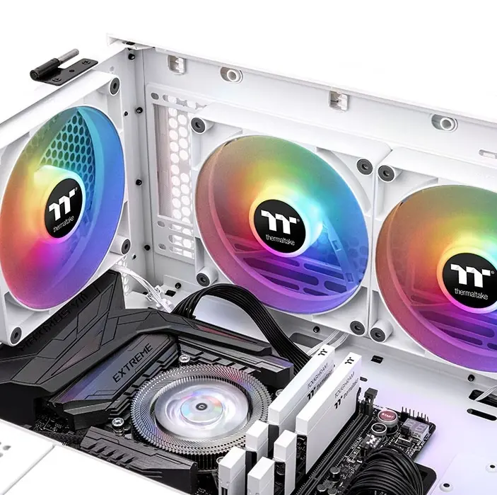 Вентилатор, Thermaltake CT140 ARGB Sync PC Cooling Fan 2 Pack White - image 3