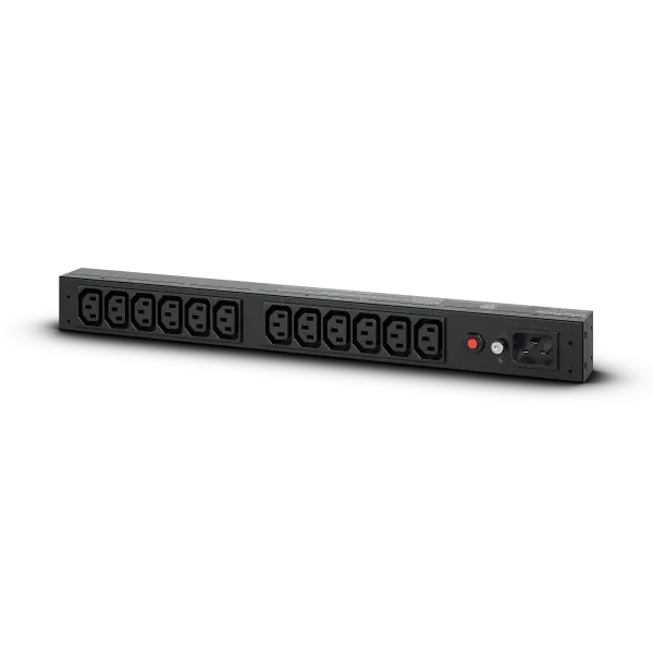 1U Rackmount разклонител 1х C20 вход 16А / 12х C13 изхода;  PDU20BHVIEC12R