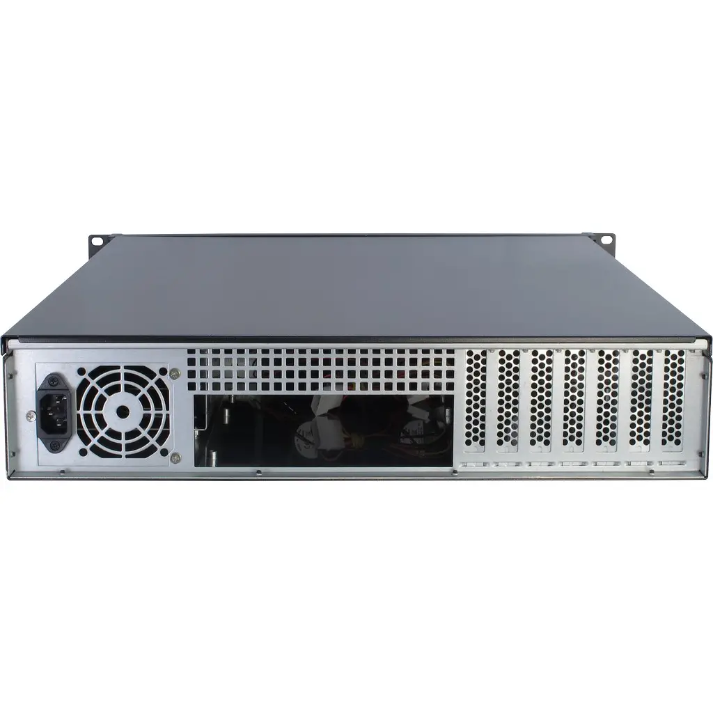 upto ATX MB, 1x 5.25" or 1 x 3.5" external, 6x 2.5" or 5x3.5" internal bays, 2x Front USB 2.0, 3x80mm inside FAN(molex connector),  89 x 485 x 615mm - image 2