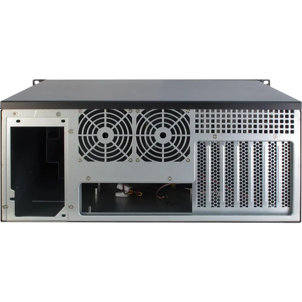 upto ATX MB (12" x 10.6"), 3x 5.25" external, 8x 3.5" internal, 2x Frount USB 2.0, 1x120mm front FAN (molex), 4U-4088S - image 2