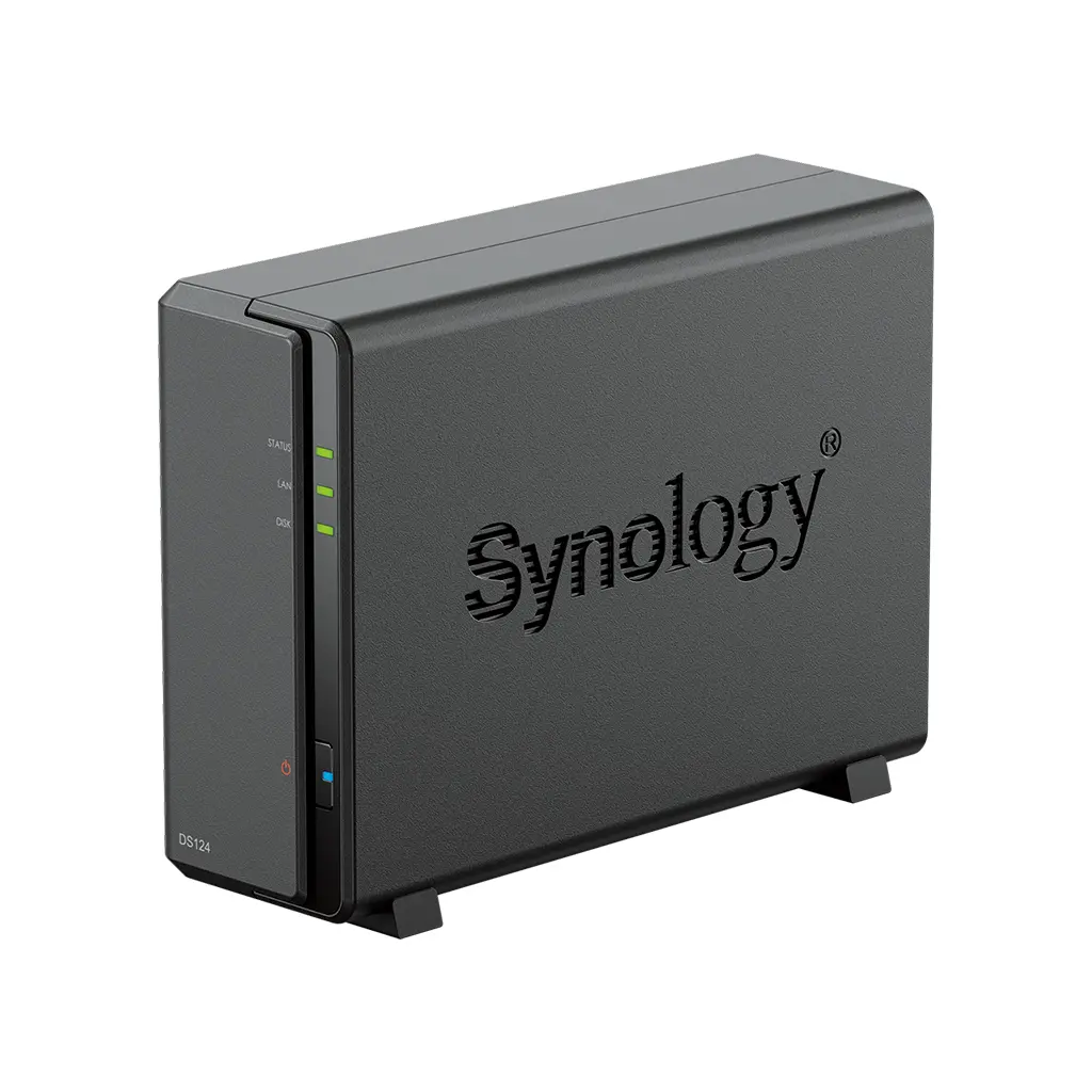 1-bay Synology NAS Server for Small Business & Workgroups, DS124