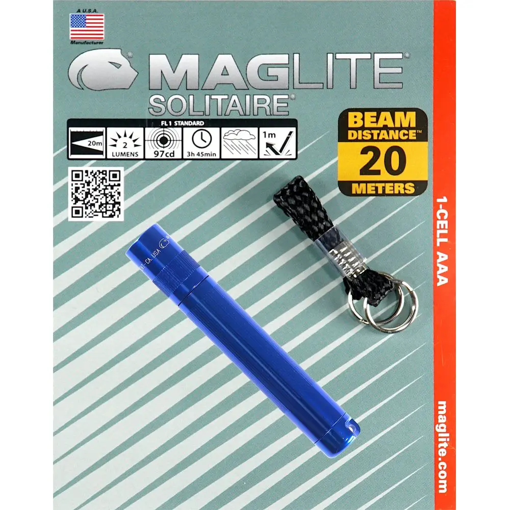 Фенер Maglite SOLITAIRE® син, блистер