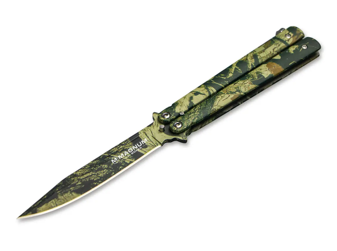 Джобен нож Boker Magnum Balisong Camo