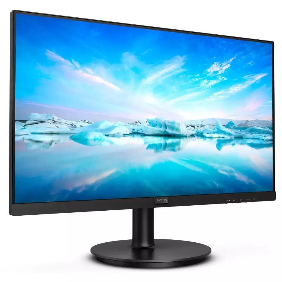 Монитор, Philips 241V8LAB, 23.8" VA WLED, 1920x1080@100Hz, 4ms GtG, 1ms MPRT, 250cd m/2, 3000:1, Mega Infinity DCR, Adaptive Sync, FlickerFree, Low Blue Mode, 2Wx2, Tilt, D-SUB, HDMI - image 2